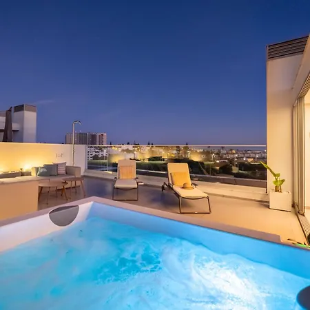 Daire New Albufeira # Luxury Green Penthouse By Alzira